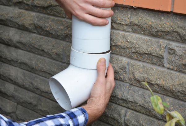 Drainage Downspout Repair in Norcross