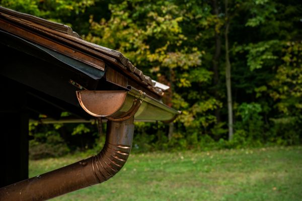 Copper Gutter Replacement in Norcross