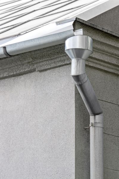 Galvanized Gutter Installation in Norcross