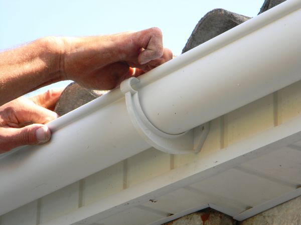 Plastic Gutter Repair in Norcross