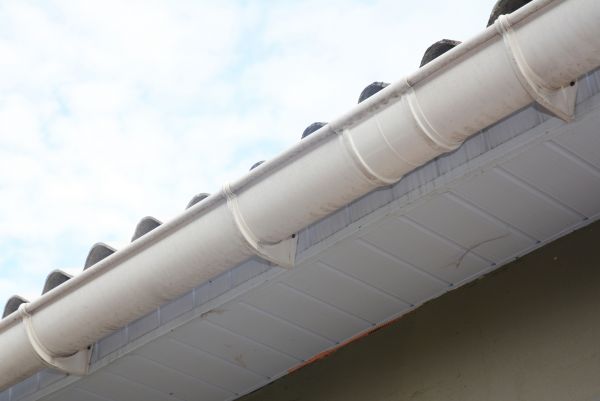 Plastic Gutter Installation in Norcross