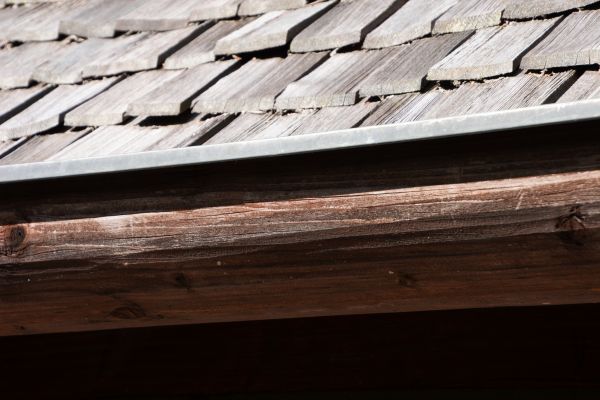 Wood Rain Gutter Installation in Norcross